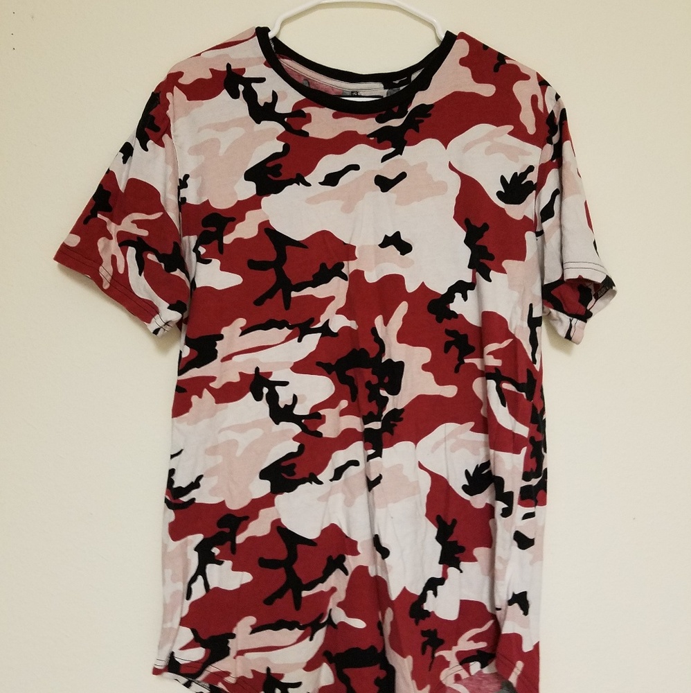 PacSun Red Camo Shirt | Men's